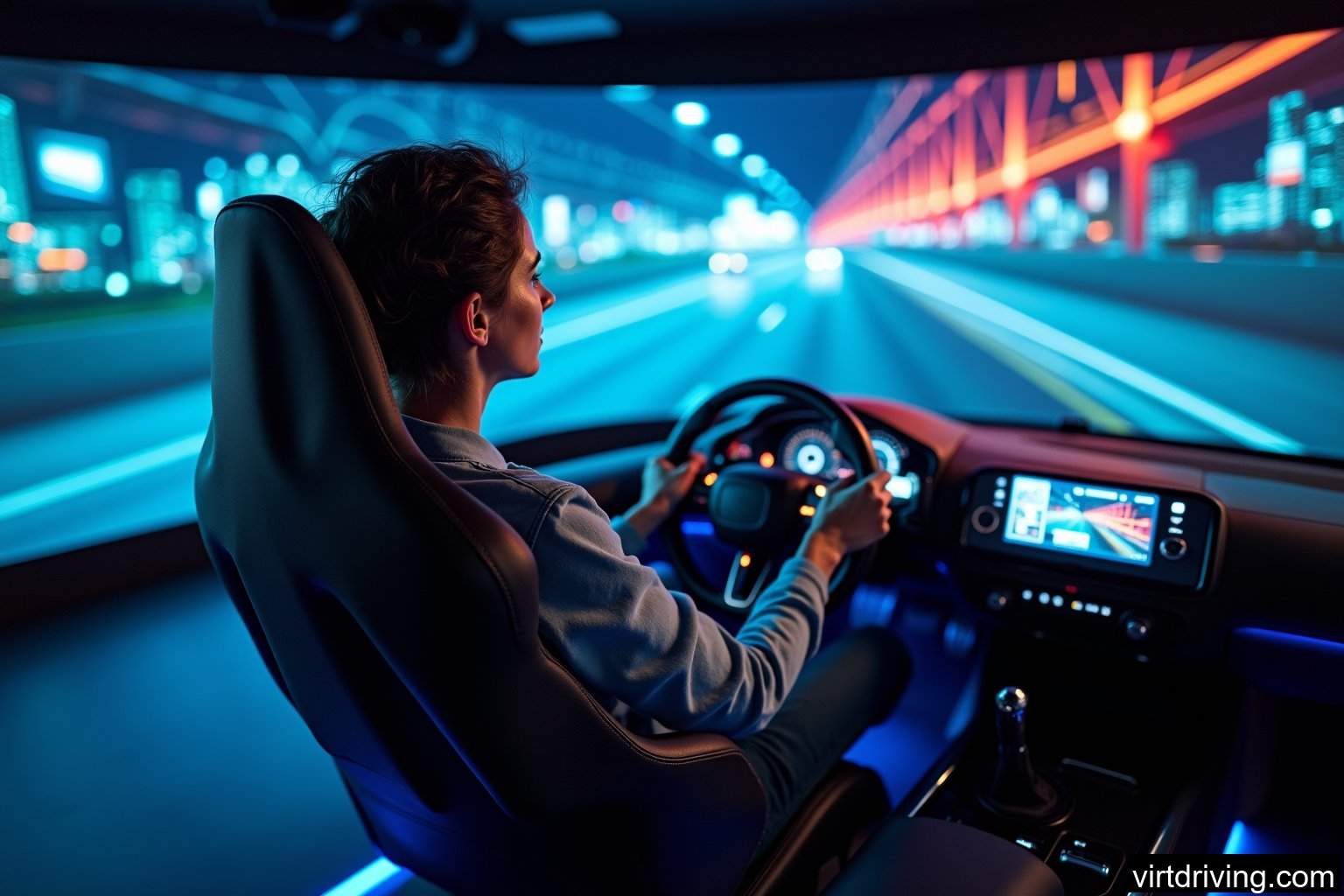 Exploring the Future of Automotive Technology with Virtual Driving